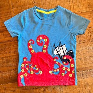 Boys Mini Boden Short Sleeve Tee Size 4-5